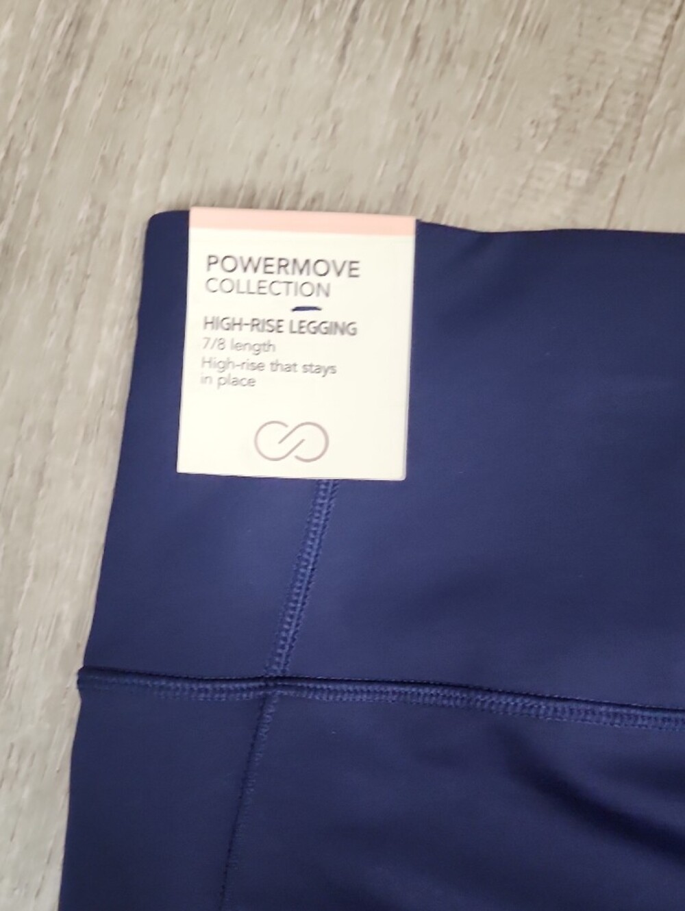 Calia Powermove High-Rise 7/8 Length Leggings In Opulent Blue Size XL - Picture 5 of 7